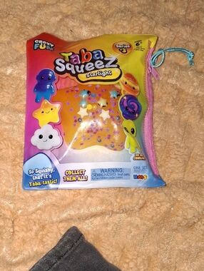 Taba Squeez Starlight Kids Toy - Pink & Yellow